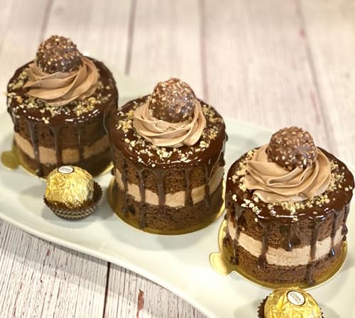 YYaaloa 3.15 Inch Mini Round Golden Cake Boards 100pcs Mousse Cupcake Base Paper Plates Circle Dessert Board (Gold 3inch 100pcs) - color: Gold 3.15inch 100pcs