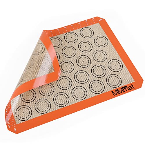 Best German Silicone Baking Mat, 2 Half Sheets Macaron Baking Mats - color: Macaron Baking Mat, size: Half Sheet (Set of 2)