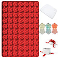 Flower Silicone Mold, Small Plum Blossom Shaped, 70 Cavities - color: Flower