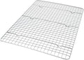 USA Pan Half Sheet Bakeable Cooling Rack, Steel Nonstick Wire (Pack of 6) - size: Half Sheet Cooling Rack (Pack of 6)