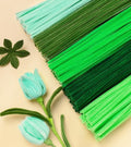 IOOLEEM Green Pipe Cleaners,200pcs in 5 Colors - color: Green, size: 200 Count