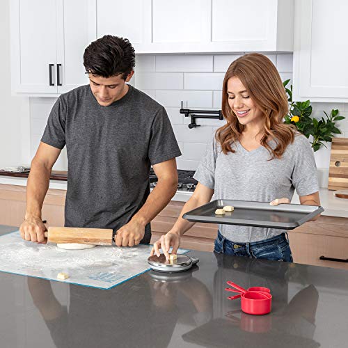 Silicone Pastry Mat XXL, Extra Large Dough Rolling Mat for Baking & Pizza