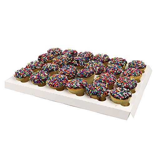 Mini Cupcake Insert for 14x10 Cake Box, 100 Pack