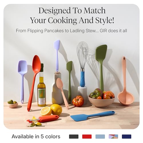 GIR: 10-Piece Silicone Ultimate Kitchen Utensils Set – Red - color: Red, size: 10 - Piece Set