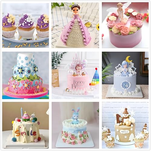 ANSLYQA Cake Decorating Kit, 393 Pcs Baking Tools