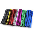 700 Pcs Bags Twist Tie Bread Ties for Party Twist Ties for Bag Metallic Twist Ties for Candy Bags Coffee Bags Plastic Bags Bread Bags Treat Bags Cake Pops Gift Wrapping Bags Foil Twist Ties (7 Colors)