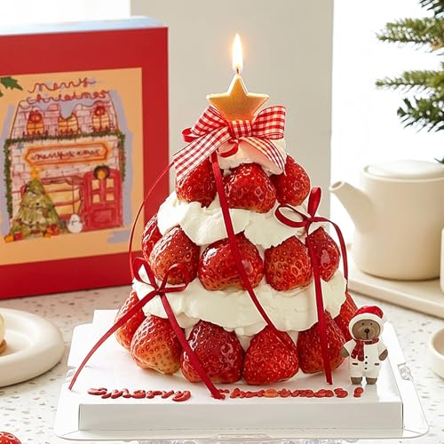 2Pack Strawberry Silicone Mold for Mousse Cake, Fruit Strawberry Molds - color: 30-Cavity Strawberry