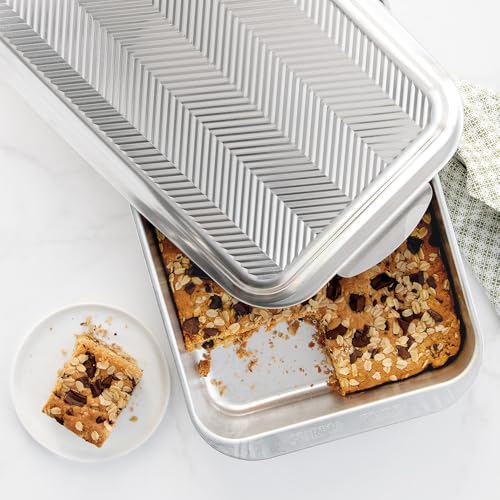 Nordic Ware 9x13 with Prism Metal Lid - size: 1 Pack, style: 9 x 13 with Prism Lid