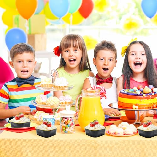 Mini Halloween Baking Pans with Lids, 50 Pack for Holiday Treats - color: Black Glod, size: 10 oz