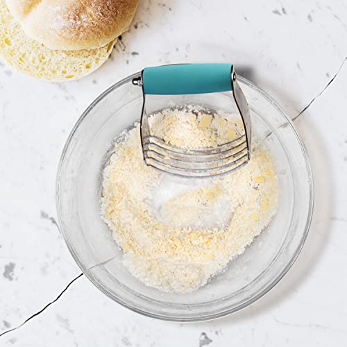 ALLTOP Pastry Blender Cutter, 1 Pack, Turquoise - color: Turquoise