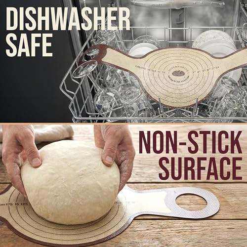 Pro Silicone Bread Sling, 9in Round, Set of 2 - color: Round - Pack of 2