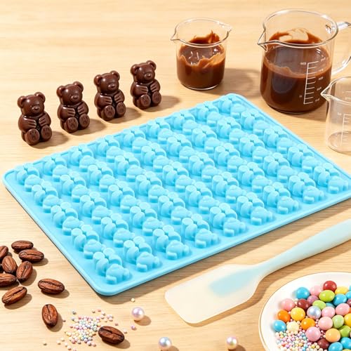 45 Cavity Bear Silicone Candy Mold - color: Style A