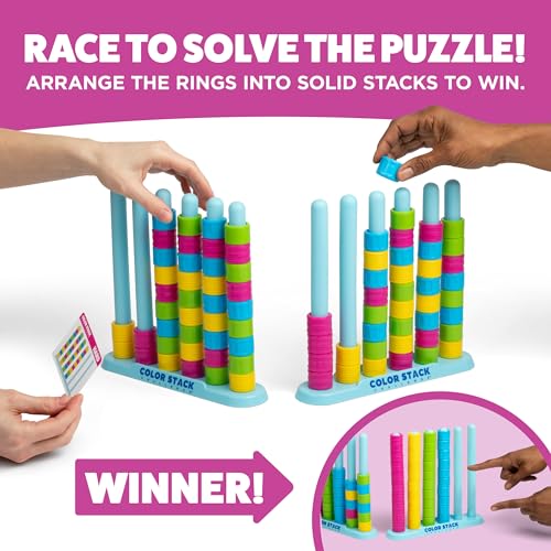Color Stack Challenge, Color Matching Game by Relatable - style: Color Stack