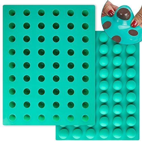 Round Silicone Candy Mold for Truffles and Pralines - size: 25mm Diameter x 25mm High
