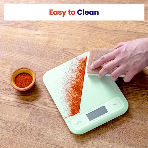 Etekcity Food Kitchen Scale, Digital Grams and Ounces, Large - color: Green