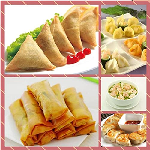 Ravioli Cutter Stamps with Roller Wheel Round Mold with Wooden Handle and Fluted Edge Pasta Press Pasta Cutter for Home and Kitchen Use- 1.3" Diameter - color: Ravioli Cutter