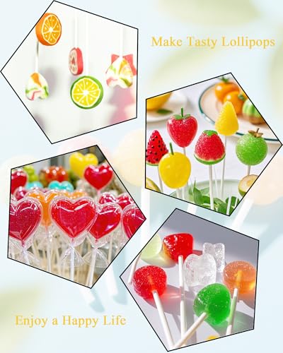 300Pcs Cake Pop Sticks and Wrappers, CHELIZIYA 6-inch 3.5mm Paper Sticks - color: Silver Ties