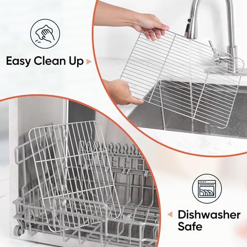 Homikit 16.6 x 11.5’’ Large Cooling Rack, 2 Pack Stainless Steel Wire Rack - size: 16.6*11.5 Inch