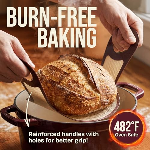 Pro Silicone Bread Sling, 9in Round, Set of 2 - color: Round - Pack of 2
