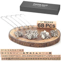 68Pcs 1" Custom Branding Iron for Wood, Leather Branding Stamp Kit - size: 68PCS 1" Number/Alphabet/Symbol&Punctuation Set