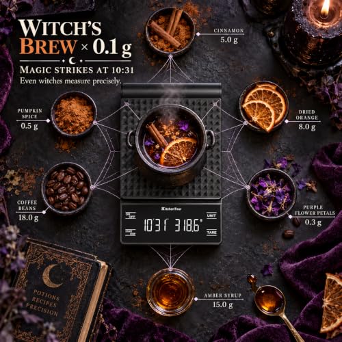 KitchenTour Coffee Scale with Timer - size: EK6002