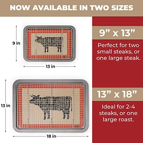 Trinity Provisions Small Meat Resting Pan - size: Small Cuts 13" x 9"