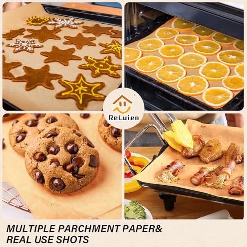 100PCS Parchment Paper Sheets, 9x13 Inches