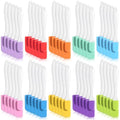 50 Pcs Mini Silicone Spatulas Bulk, 7 Inch Small Rubber Spatulas, 10 Colors