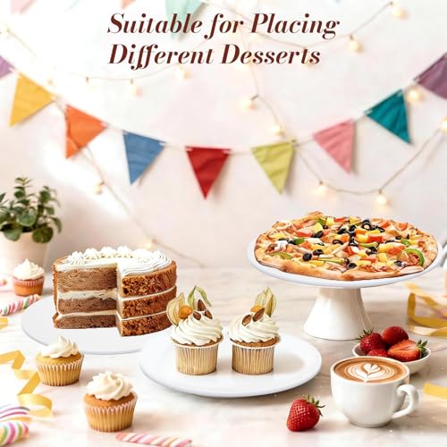 14 PCS Cake Boards 10 Inch Round, 10 Inch Cake Drums, 1/4" Thick Cake Drum, Cake Board Food Grade Cake Base