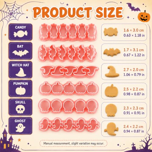 Mini Halloween Cookie Cutter Set