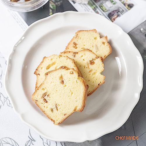 CHEFMADE 1LB Rectangle Loaf Pan, Non-Stick Oblong Bread and Meat Bakeware for Oven Baking (Champagne Gold) - size: 02 - 4" x 7" x 2"