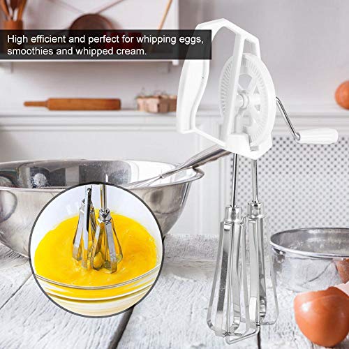 Hand Crank Egg Beater, Durable Egg Beater, Rustproof for Cooking for Kitchen