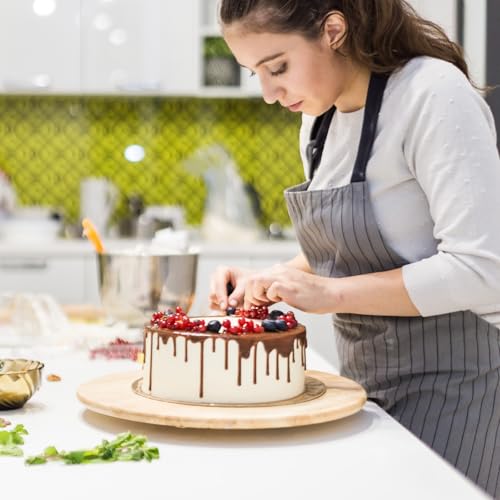 uxcell Icing Spatula with 8 Inch Stainless Steel Bent Blade Cake Angled Scraper Offset Frosting Spatula with Wheat Straw Handle for Cake Decorating, Smoothing Frosting, Baking, Beige - size: 6 Inch