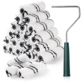 4 Inch Microfiber Paint Roller Covers 24 Pack - color: 4 inch paint roller 24 pack
