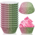 Vesici 300 Count Pink and Green Cupcake Liners Witch Princess Party Decor - style: Witch and Princess