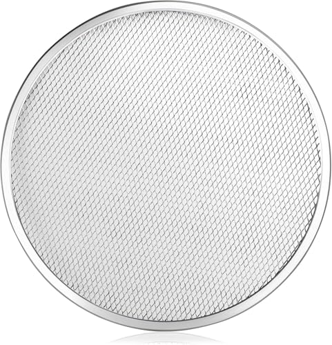 New Star Foodservice Aluminum Pizza Baking Screen, 14 Inch - size: 14-Inch