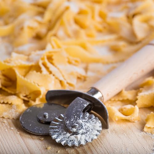 Pasta Cutter with Double Wheel For Cracker Dumpling