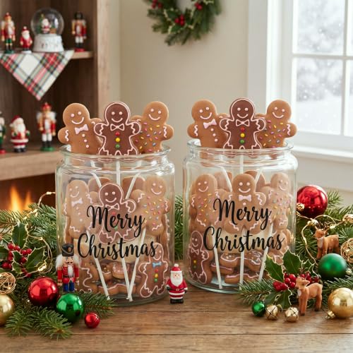 Roowest Gingerbread Man Cake Pop Mold Cake Pop Cutter with Tray - style: Gingerbread Man