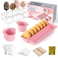 Cake Pop Mold Set, Cake Pop Kit, Cakesicle Cutter, 354 Pcs Cake Pop Accessories, Perfect for Making Cake Pops and Ice Cream-Shaped Cakes—ideal for Halloween, Christmas, And Parties - color: Pink