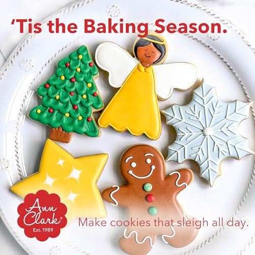 Ann Clark Christmas Cookie Cutters Set of 3, Made in USA - style: Christmas 3-Pc