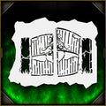 Cemetery Gate 1 AirSick Airbrush Stencil Template
