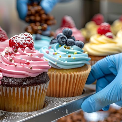 Caperci White Parchment Cupcake Liners 225pcs - Standard Muffin Baking Cups - color: White