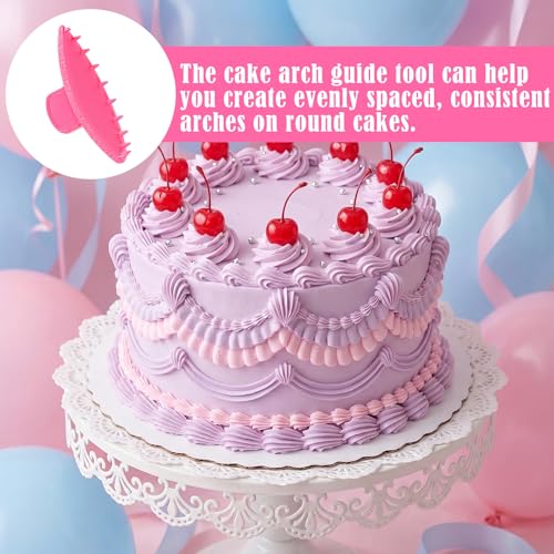 2PCS Cake Arch Guide Tool, Cake Piping Guide Tool