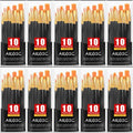 AROIC Paint Brush Set, 10 Pack 100 Pcs Acrylic Paint Brushes - color: Black, size: 100pcs-black