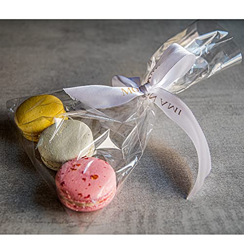 Yotelab Cellophane Treat Bags, 7x14 In Cellophane Bags With Ties, 100 Pcs - color: 7x14 Inch