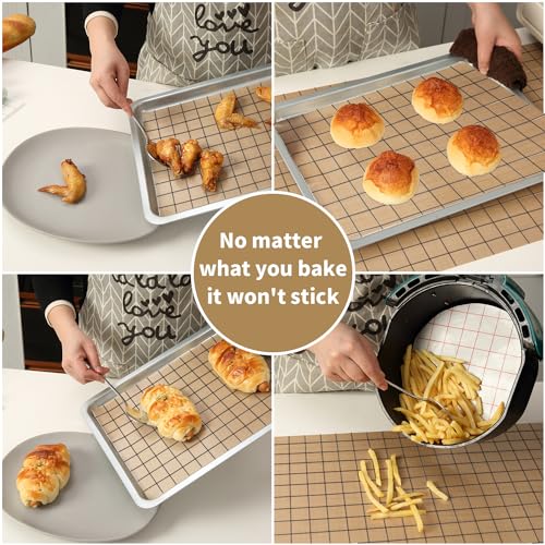 Silicone Baking Mat Roll 12IN*5FT Free Cutting, Non-Slip Pastry Mat, Non-Stick Reusable Air Fryer Liner, Oven Liners, Counter Mat, Freeze Dryer Mat, Easily Cut to Size Fit All Ovens Pans Tins Dishes - color: Beige Black Line, size: 60"L x 12"W