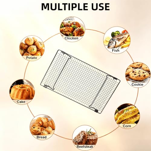 Lanxiu Cooling Racks for Cooking and Baking, 3 Tier Baking Racks Cooling