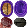 Silicone Soap Molds, Coffee Bean, 2 Pack - color: Coffee Bean Soap