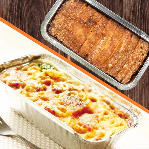 1.5lb Disposable Bread Pans with Lids, 30 Pack - size: 1.5lb