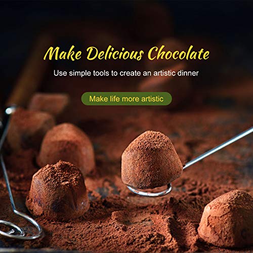 Patelai 3 Pcs Chocolate Dipping Tools Decorating Spoons,Classic Style - style: Classic Style